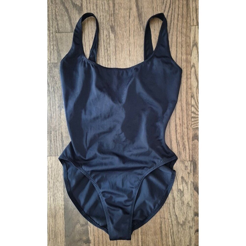 Norma Kamali Sexy Strappy Back One-piece Swimsuit Bathingsuit Women's Size Large
